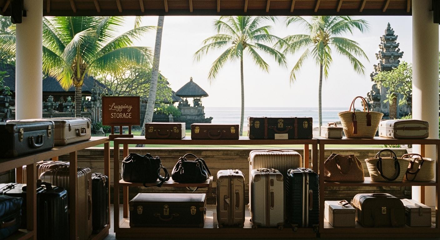 5 consejos esenciales para el almacenamiento de equipaje en Bali