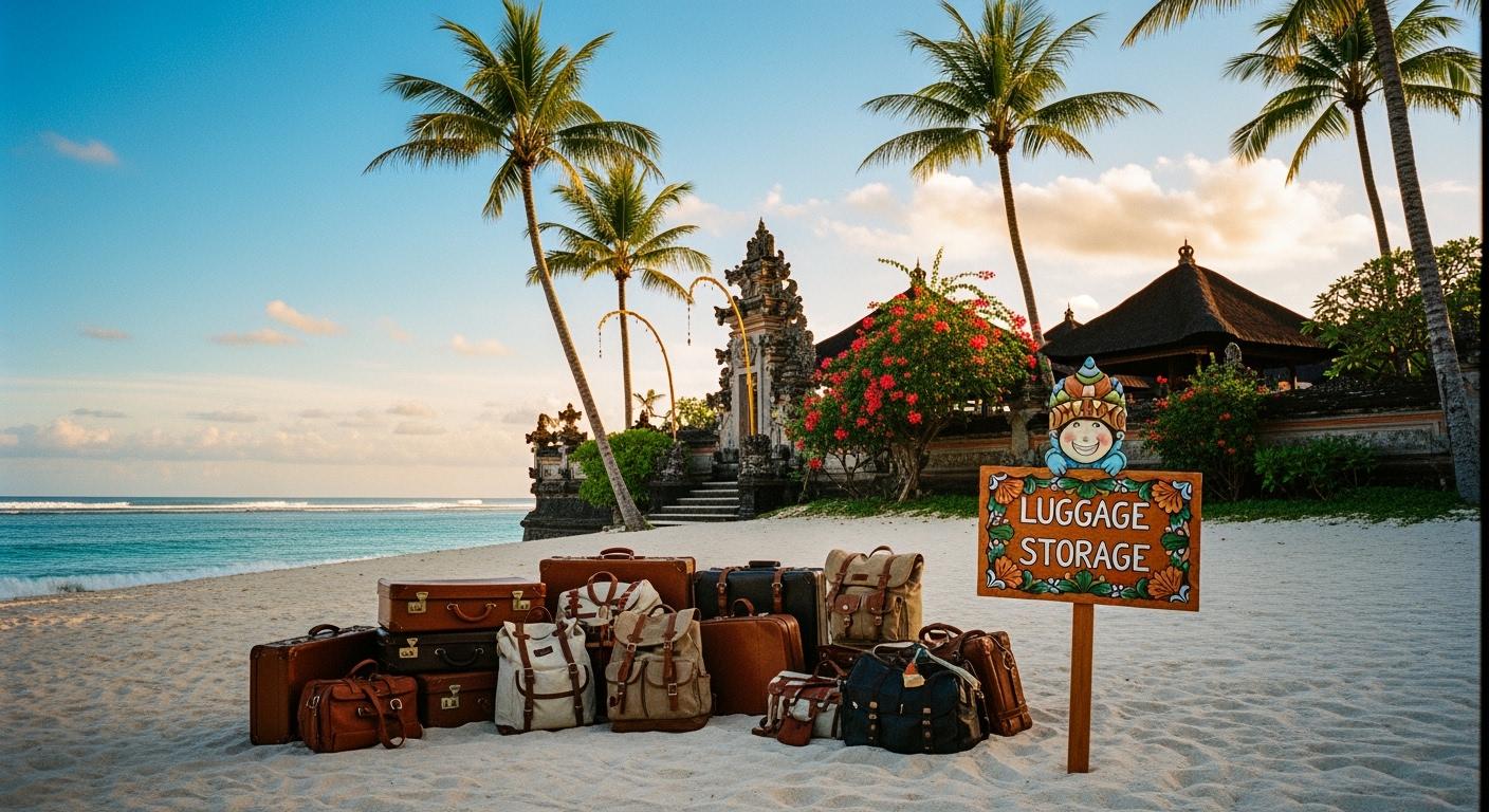 Um guia completo sobre armazenamento de bagagens em Bali