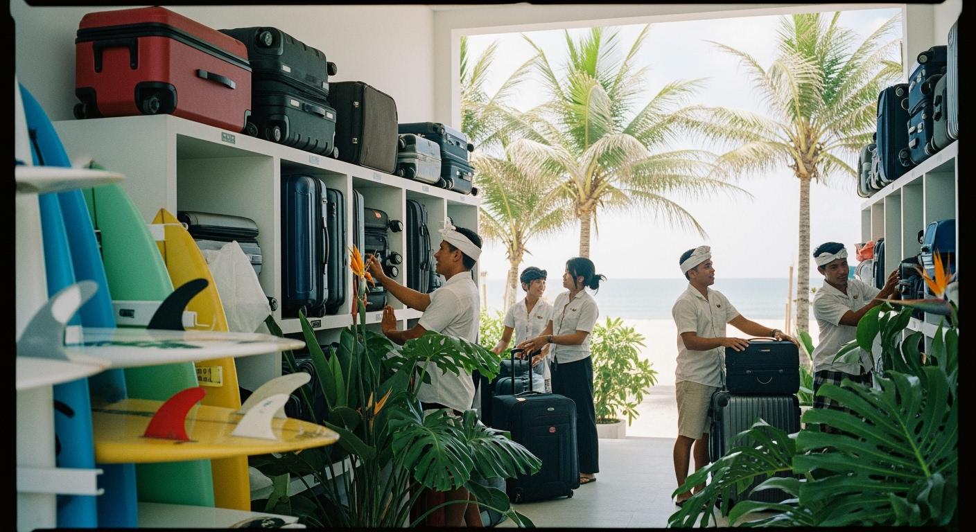 Top 5 lugares para armazenar sua bagagem em Canggu, Bali