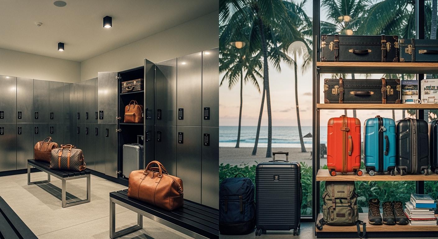 발리에서의 로커 보관 vs 짐 보관: 무엇이 더 나은가