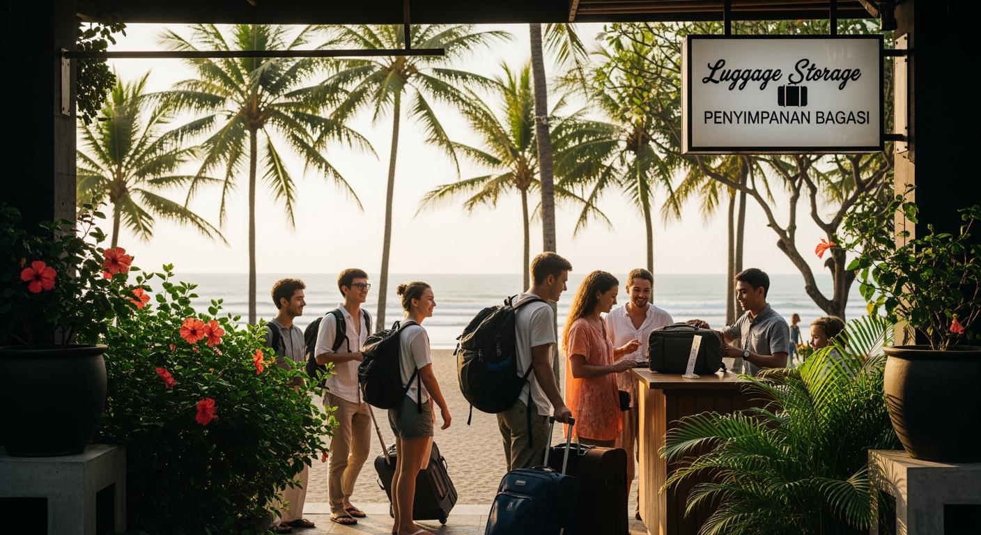 カンガウ、バリ島で荷物を預けるためのトップ5の場所