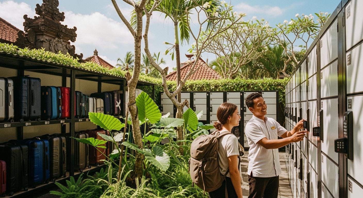 Was ist sichere Gepäckaufbewahrung in Bali