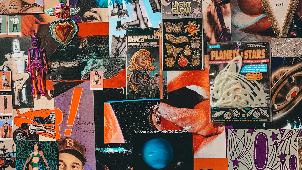 Exemples de collages réussis