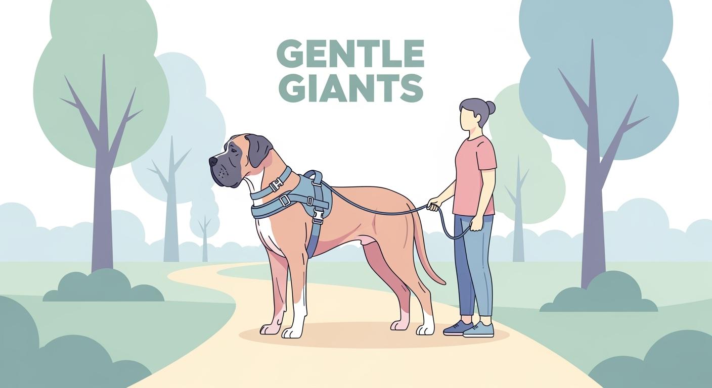 Giant Breed Dog Harness: Control or Smooth Walks