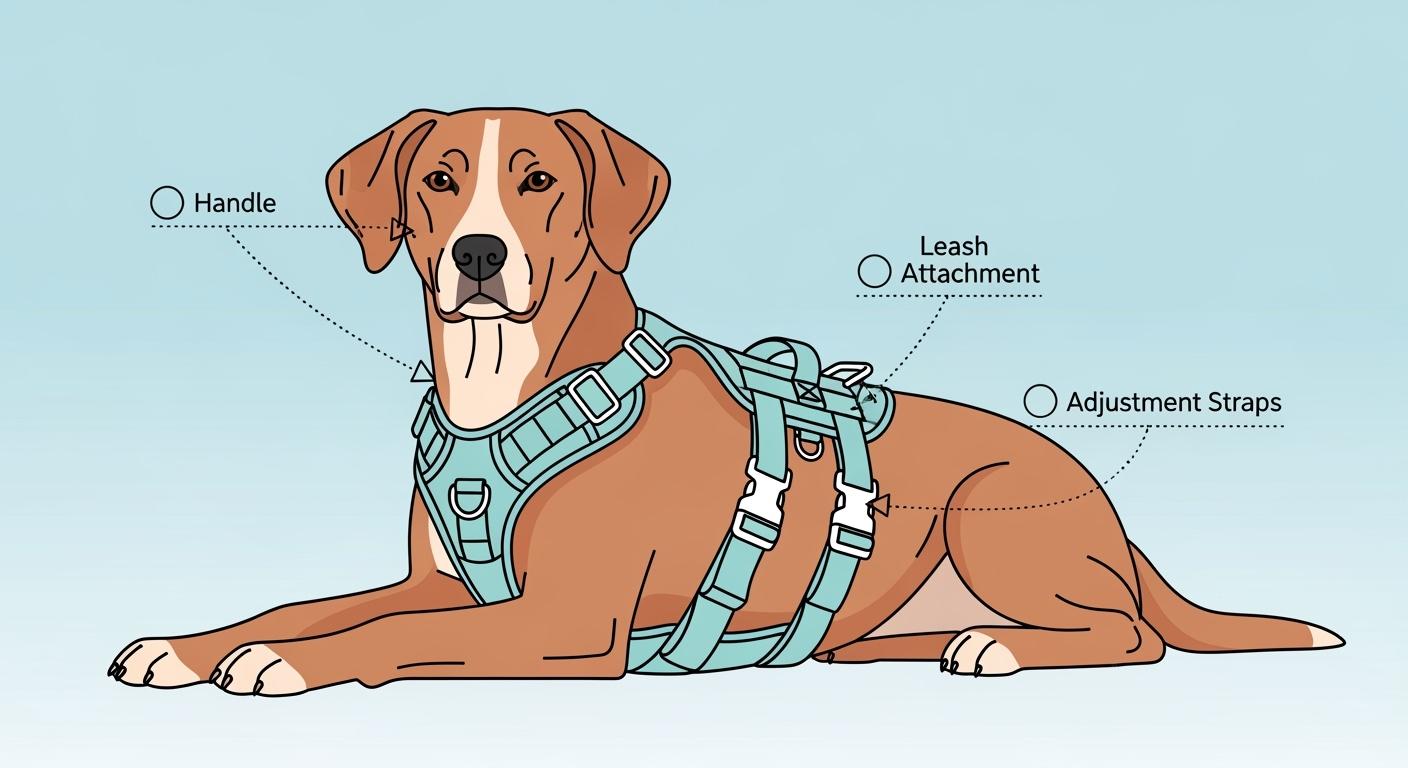 Dog Tactical Harness fit and layout guide