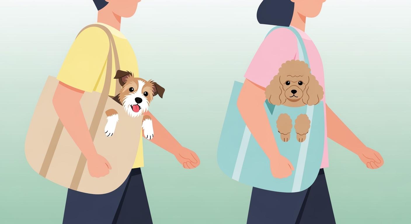 When a Small Dog Tote Carrier Stays Steady