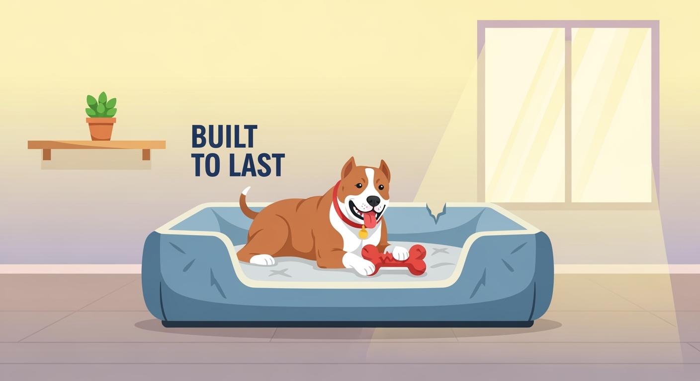 Chew Proof Dog Bed What Actually Works for Destructive Chewers Without Hype
