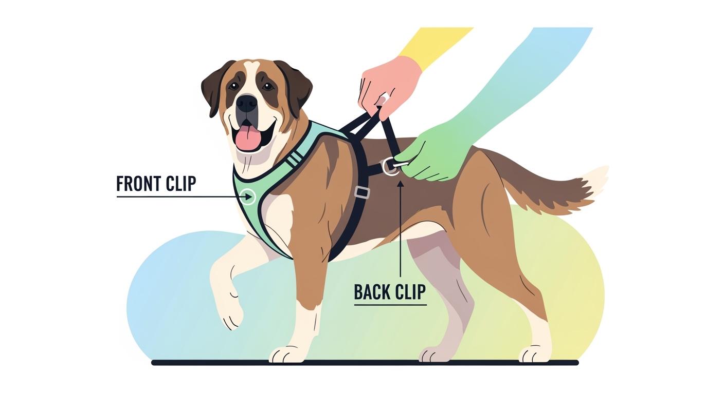 No Pull Dog Harness Large Understanding Fit, Clip Points, and Movement