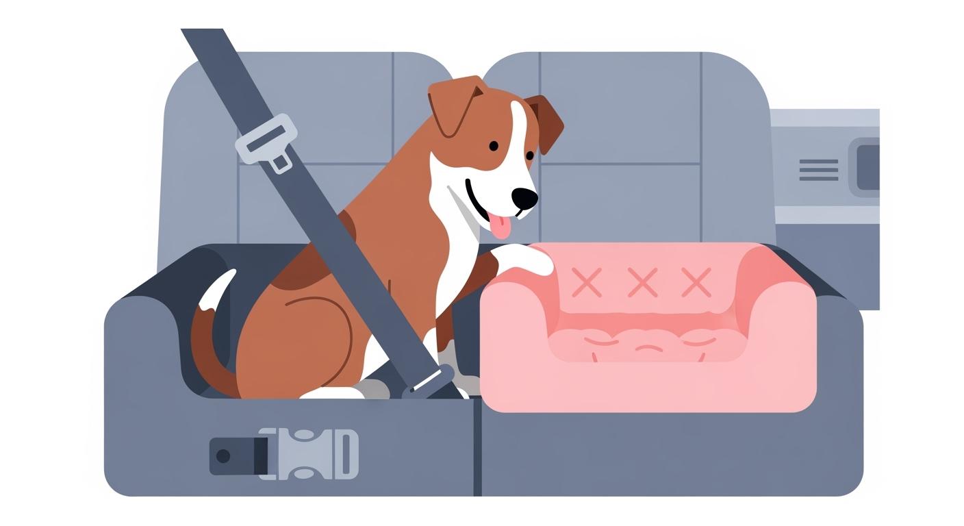 Car Seat Dog Bed: Easier Buckle or More Cushion?