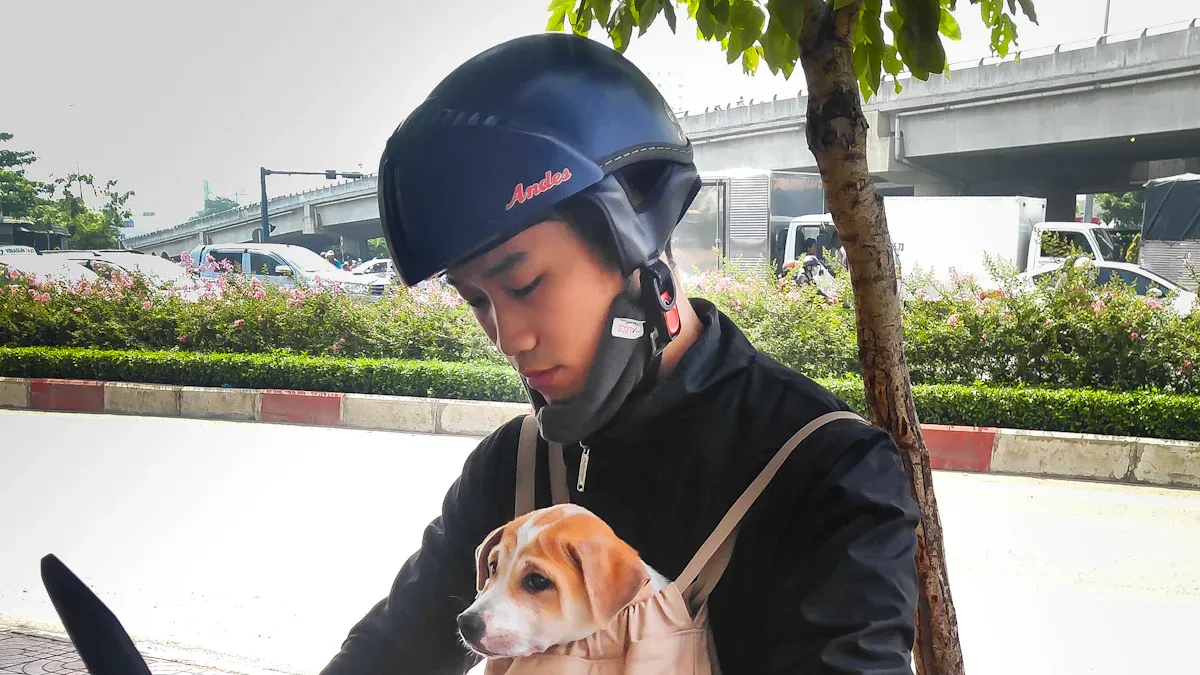 Dog sling design and safety