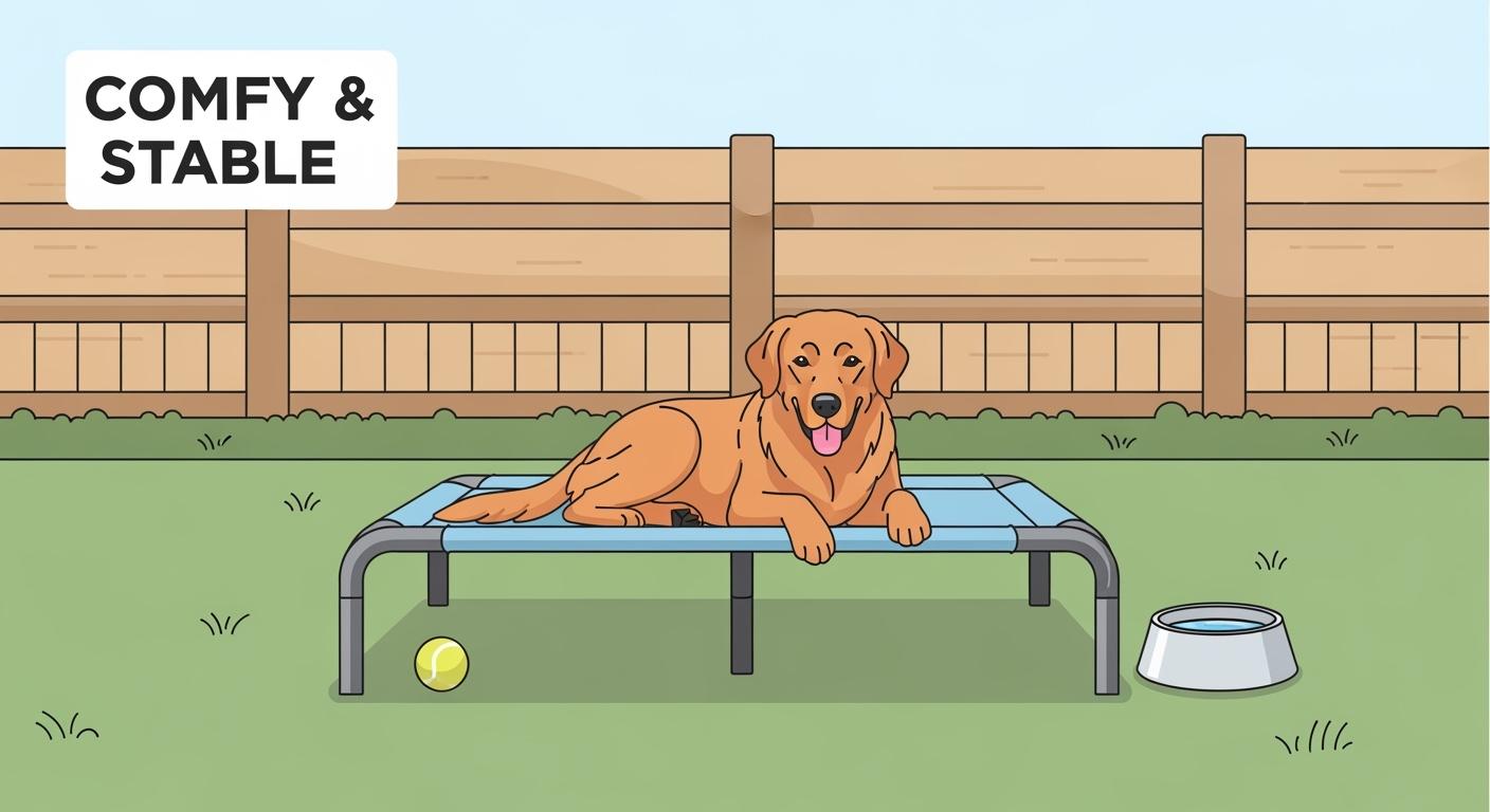 Dog Bed Outdoor Elevated Buying Guide for Fit and Stability