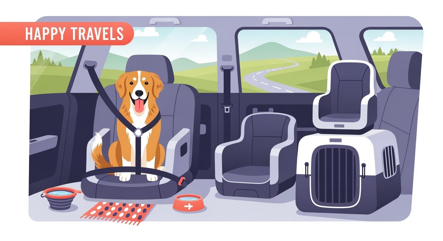 Dog Travel Car Seat: Short Trips or Long Rides?