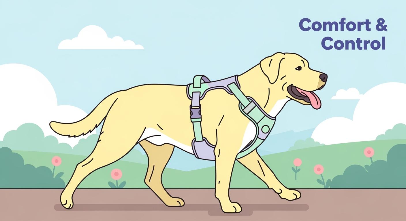 Large Dog Body Harness What Keeps It Secure Without Restricting Movement