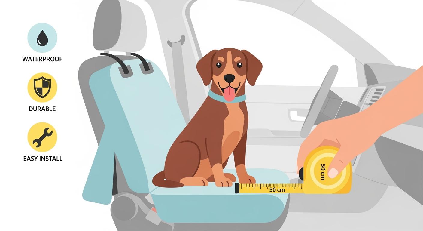Front Seat Dog Cover Guide to Choosing the Right Size and Features