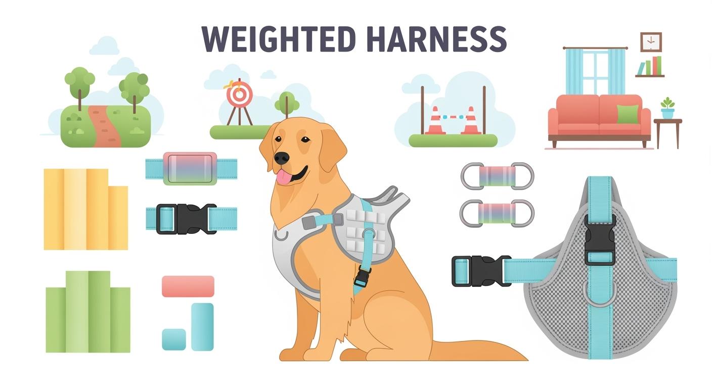 Weighted Dog Harness: When to Use It and When to Stop