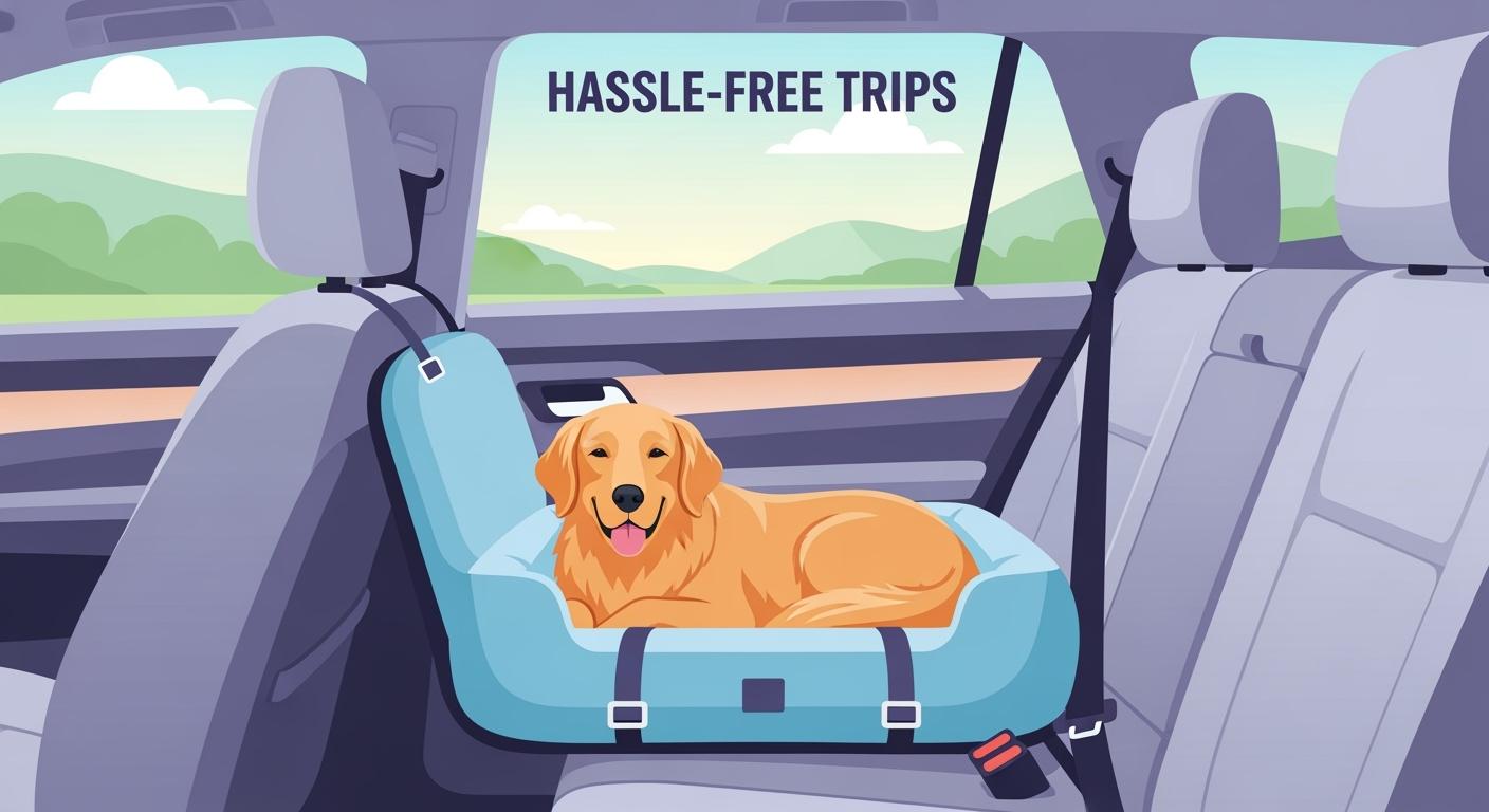 Travel dog bed for car fit guide