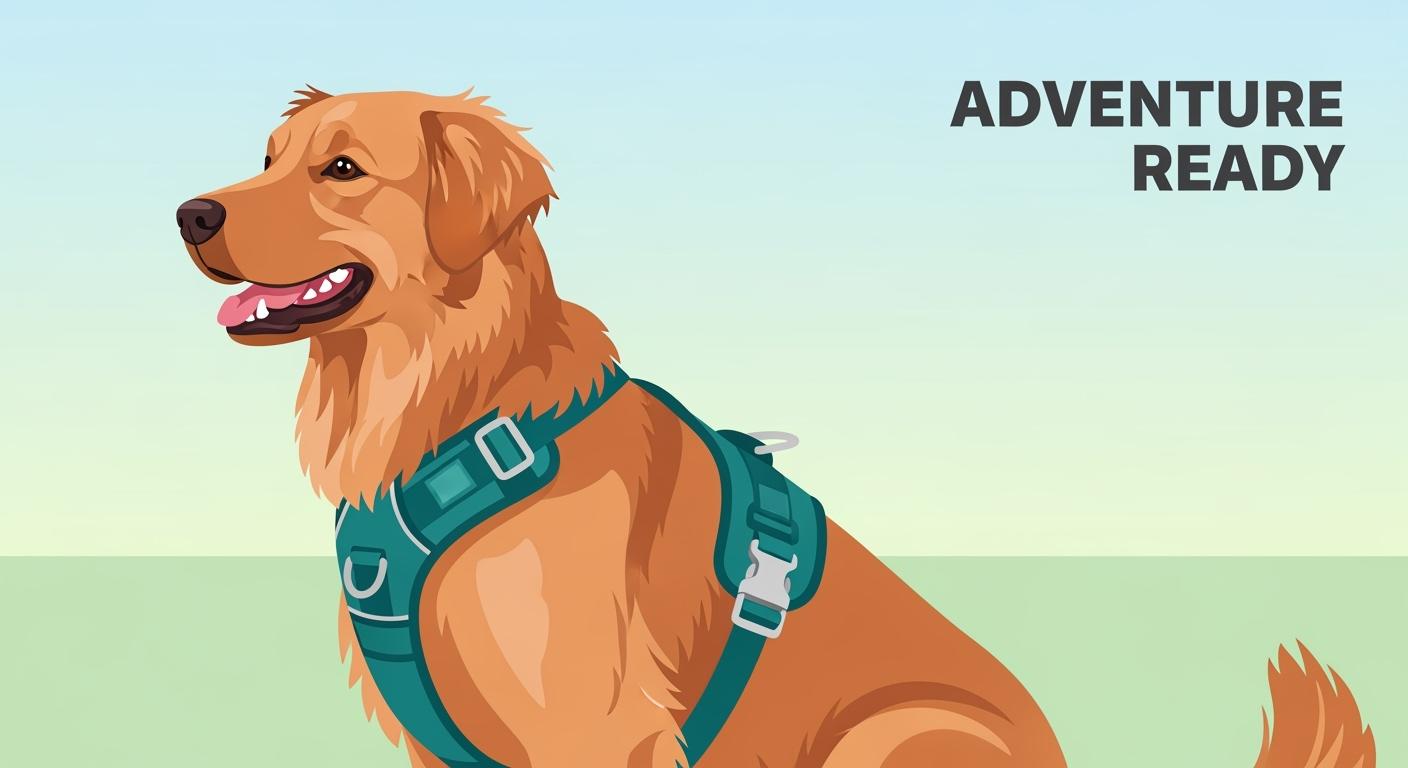 High Quality Dog Harness Durable Build Without Stiff Fit