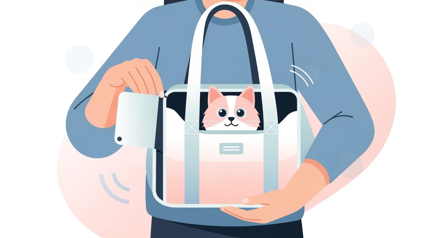 Pet Carrier Tote Bag: One-Hand Access and Real Support