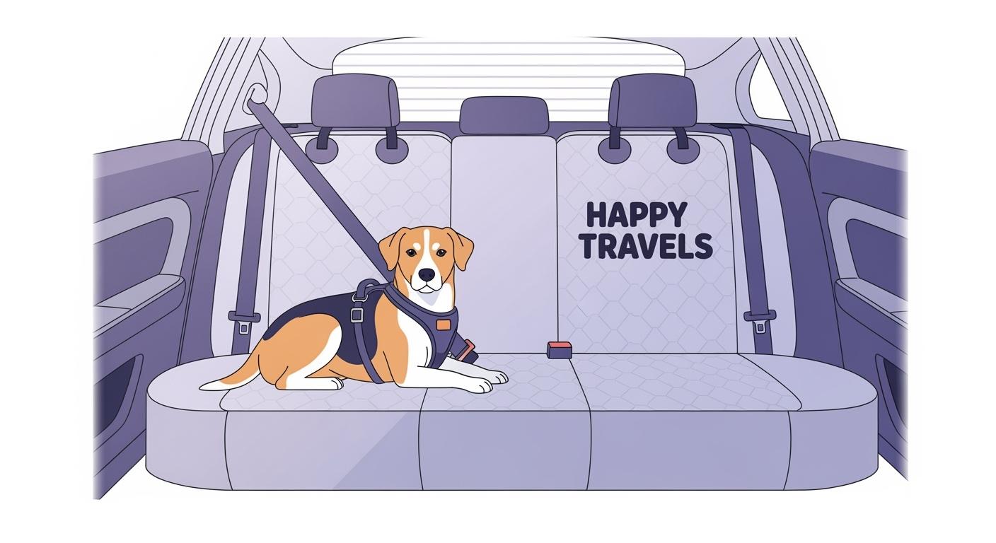 Car Pet Seat Cover Fit and Stability for Everyday Use