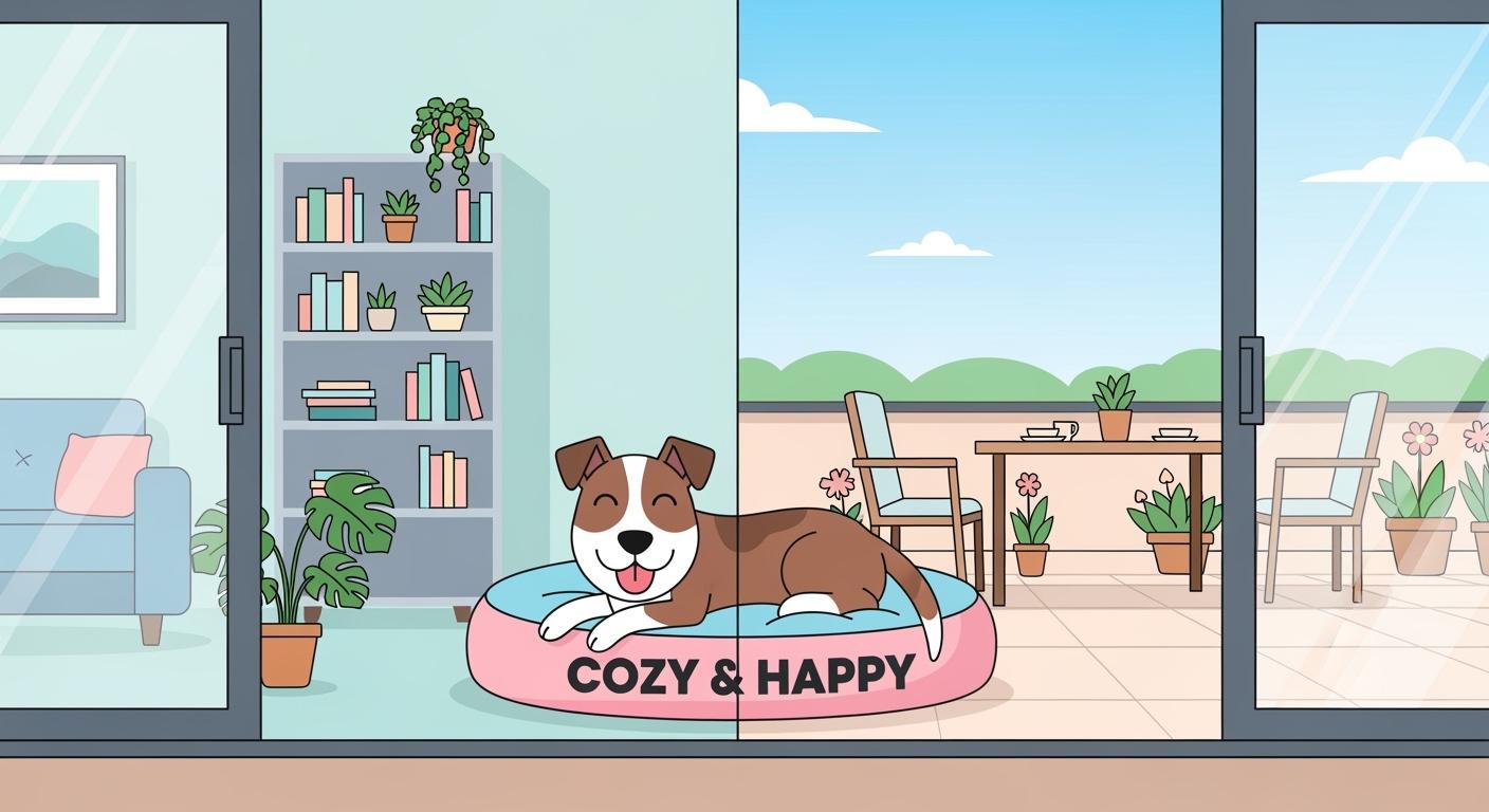 Indoor Outdoor Dog Bed: Patio or Living Room?