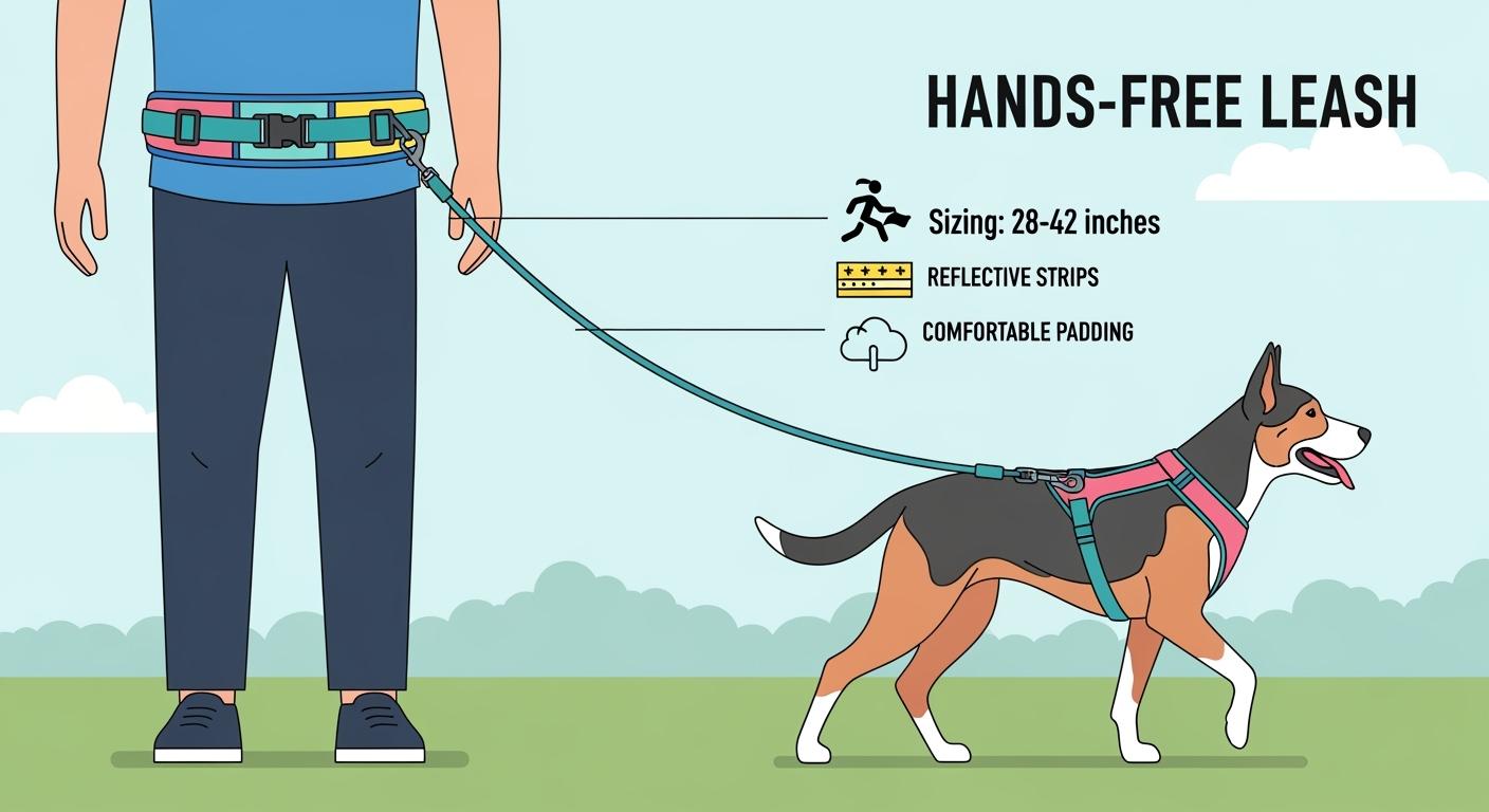 Waistband Dog Leash Sizing Guide and Essential Features