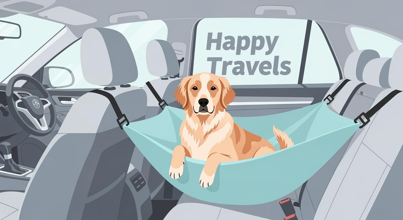 Dog Seat Cover Hammock How Fit and Fabric Affect Settling and Stability