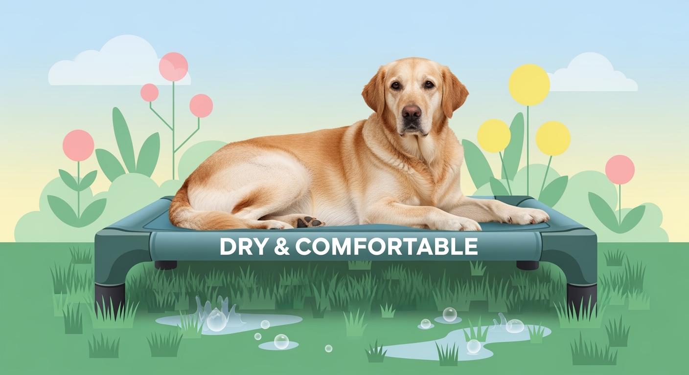 Which Waterproof Dog Bed Stays Dry on Wet Ground?