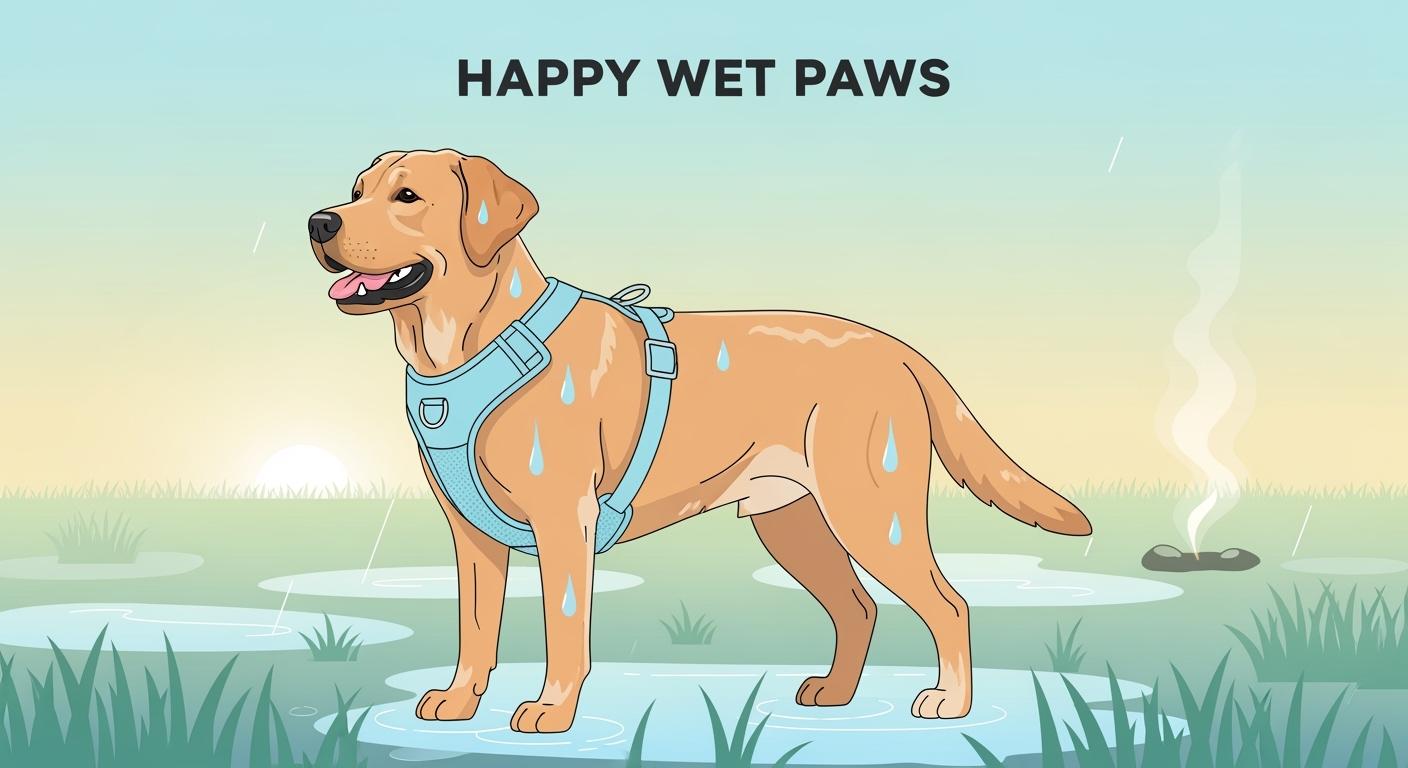 Best Dog Harness for Labs: Wet Walk Comfort