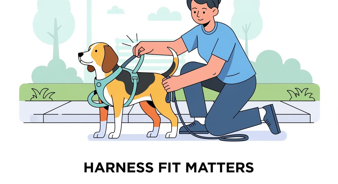 Dog Harness Medium Dog: Stop Twisting During Walks