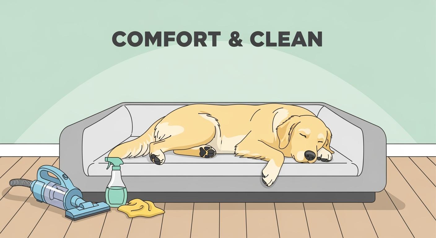 When a Large Waterproof Dog Bed Is Worth the Cleanup