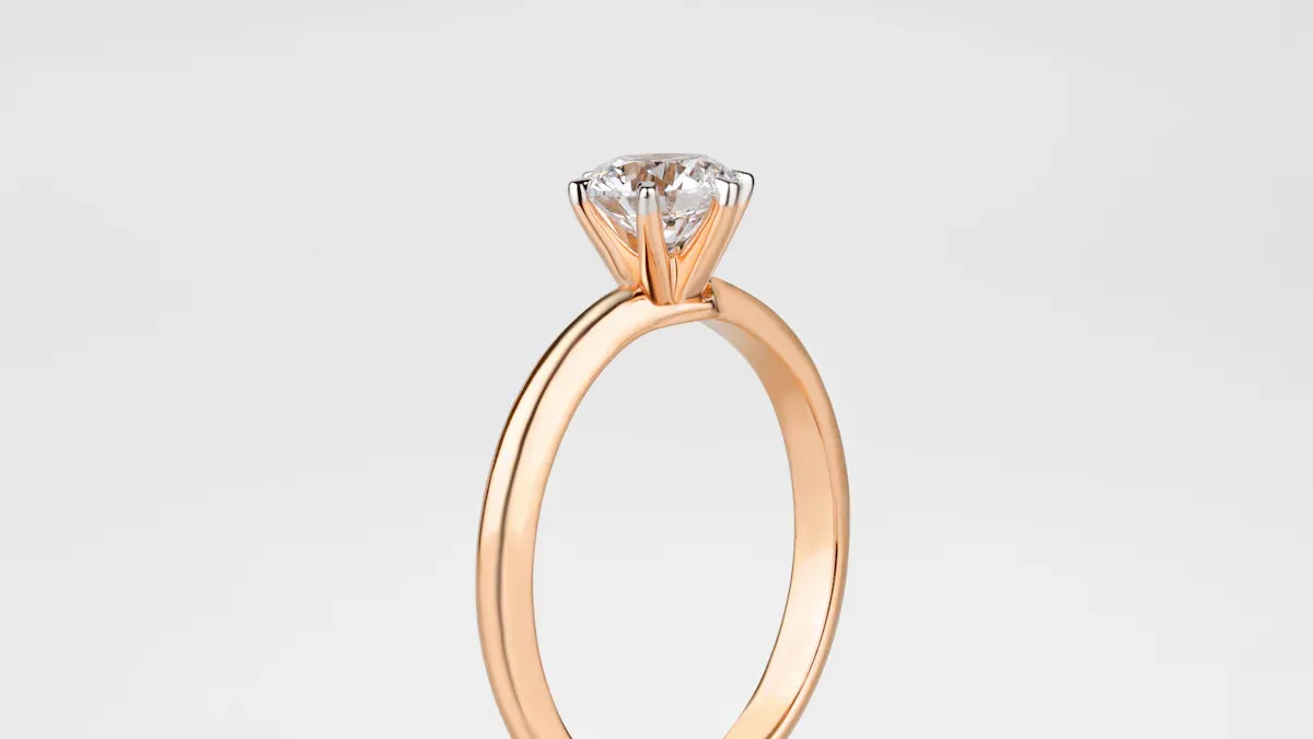 How to Personalize Gold Moissanite Engagement Rings