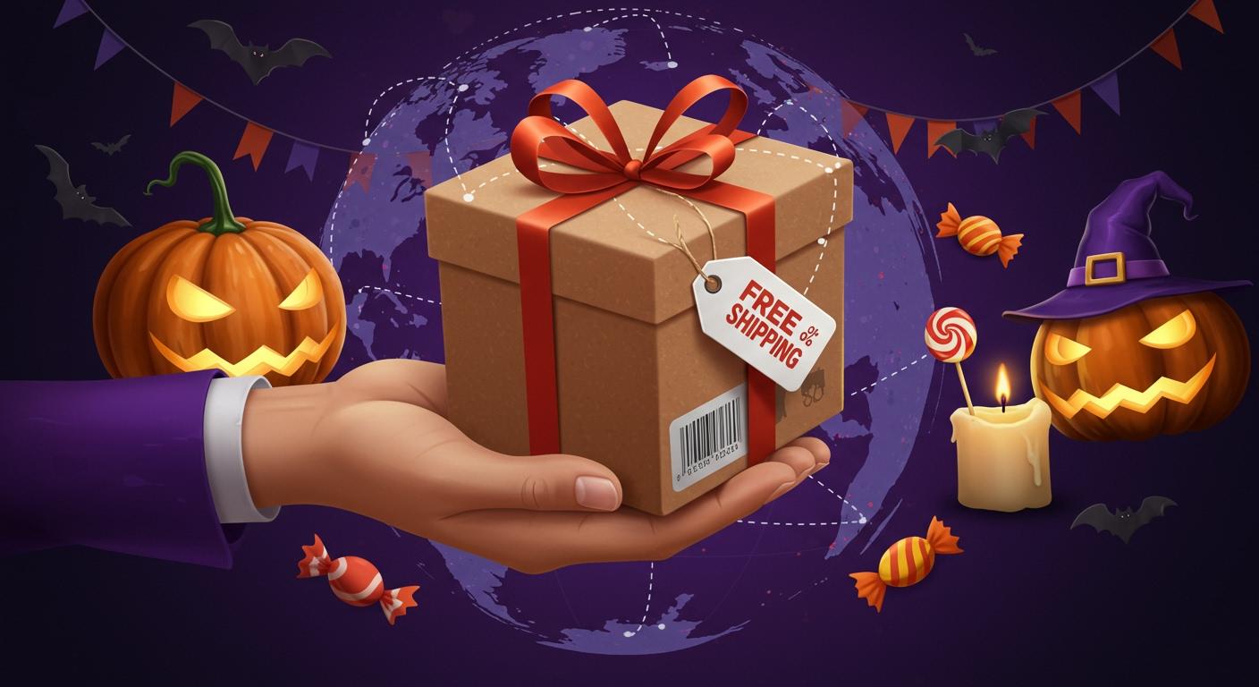FISHGOO Halloween Draw: Your international shipping is free!