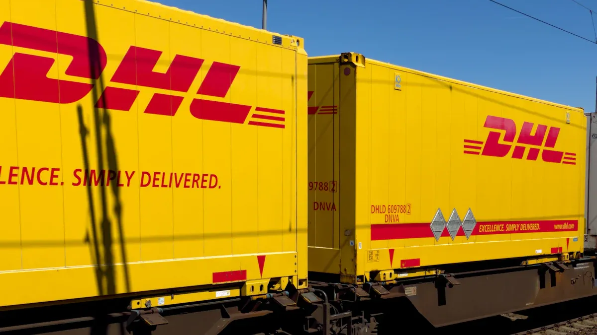 DHL Worldwide Expedited Shipping delivery times, tracking, and service features