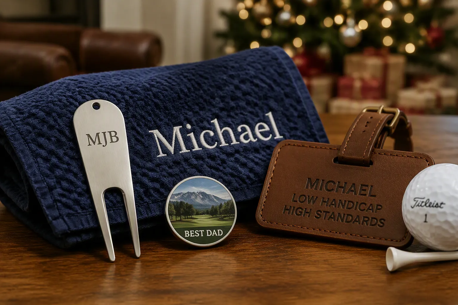 Custom Accessories: Christmas Gifts for Golf Lovers