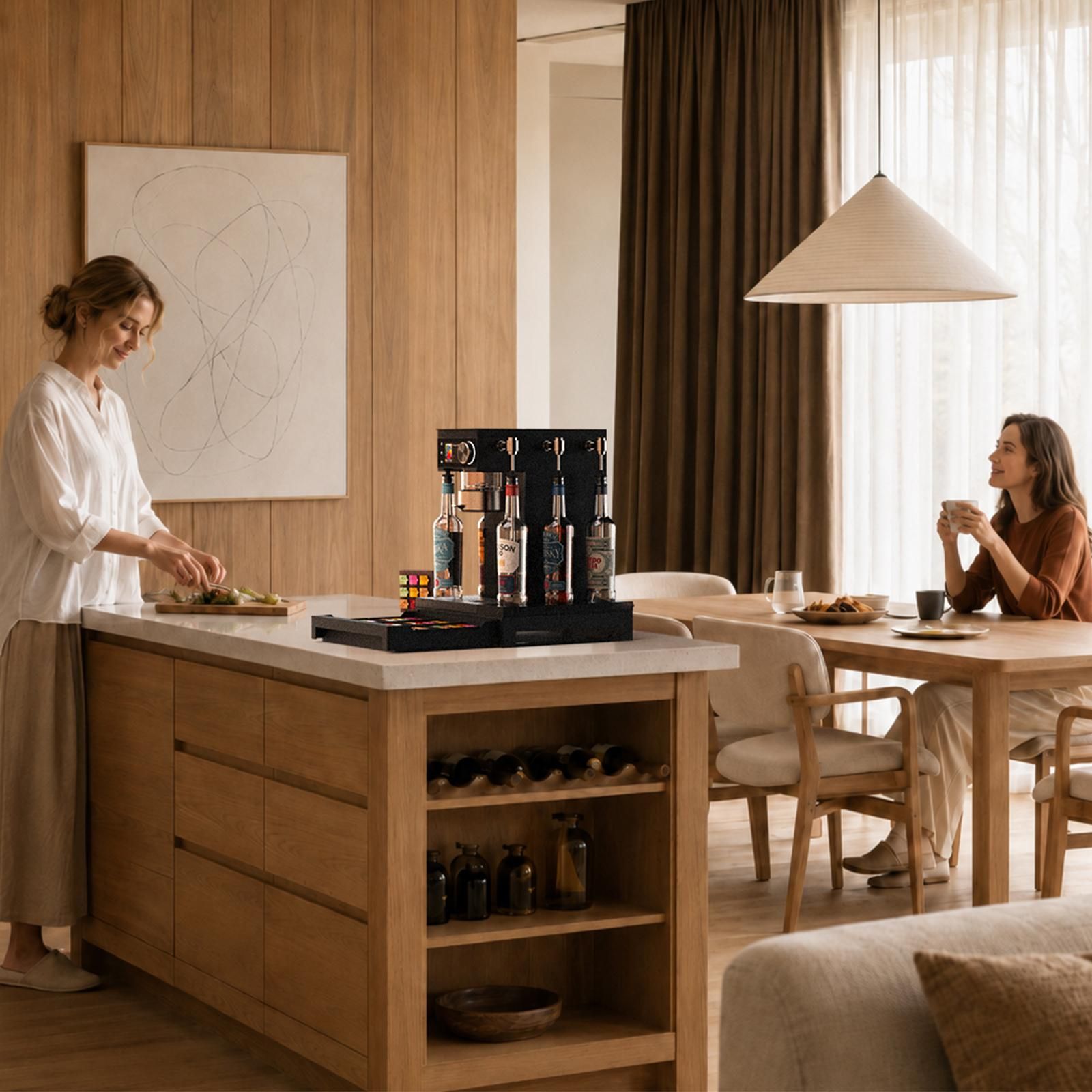 Designing an Ergonomic Home Bar Station
