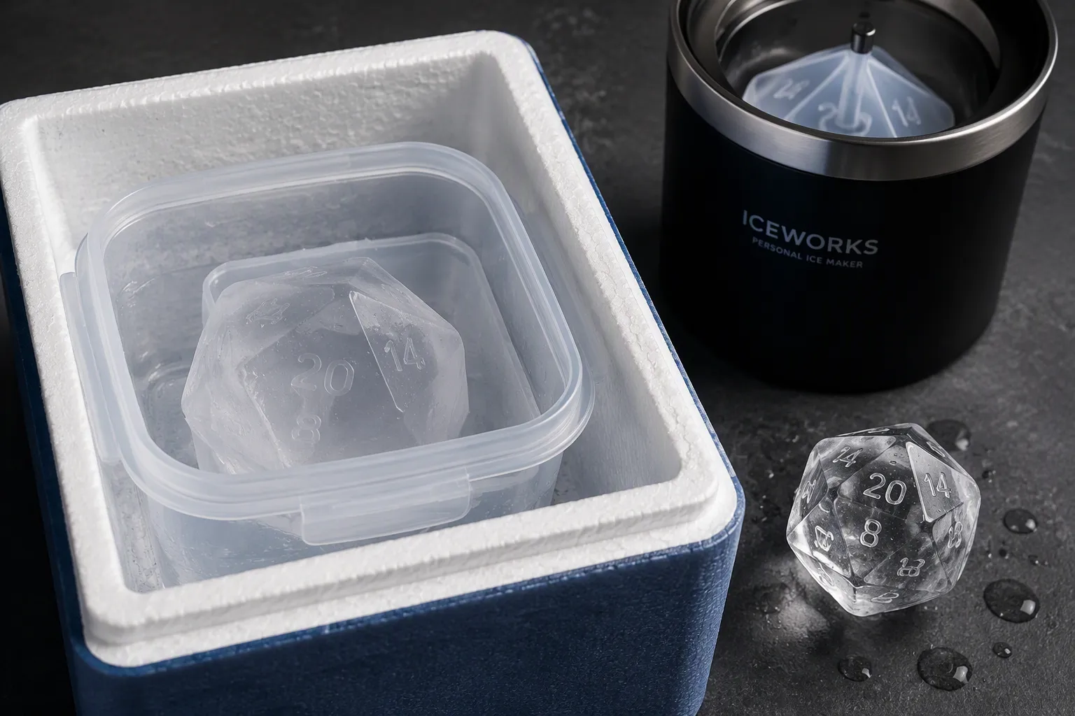 Making Clear D20 Ice