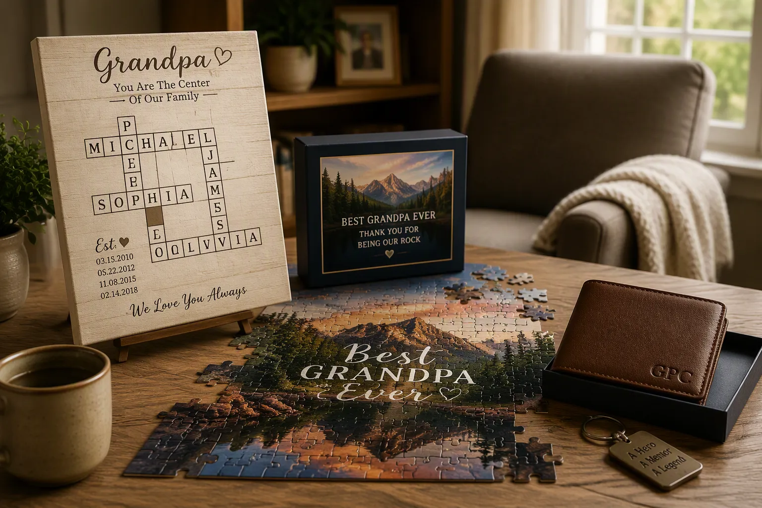 Personalized Christmas Gifts for Grandpas