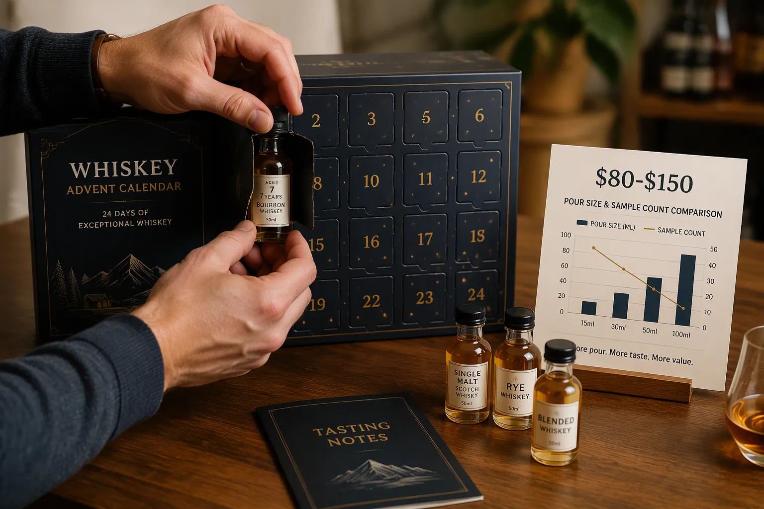 Best Budget Whiskey and Bourbon Advent Calendars ($80–$150)