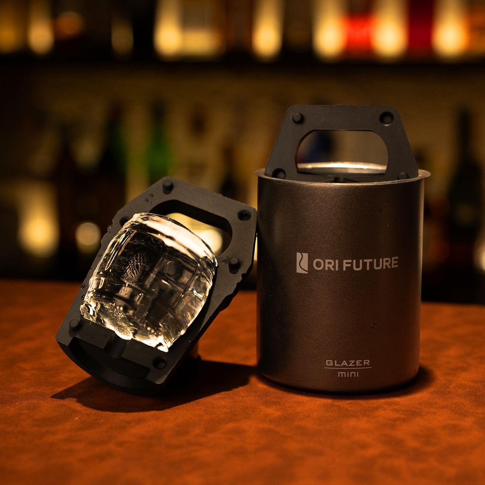 ORI Future GLAZER Mini: Crystal-Clear Ice Mold for Cocktail Lovers
