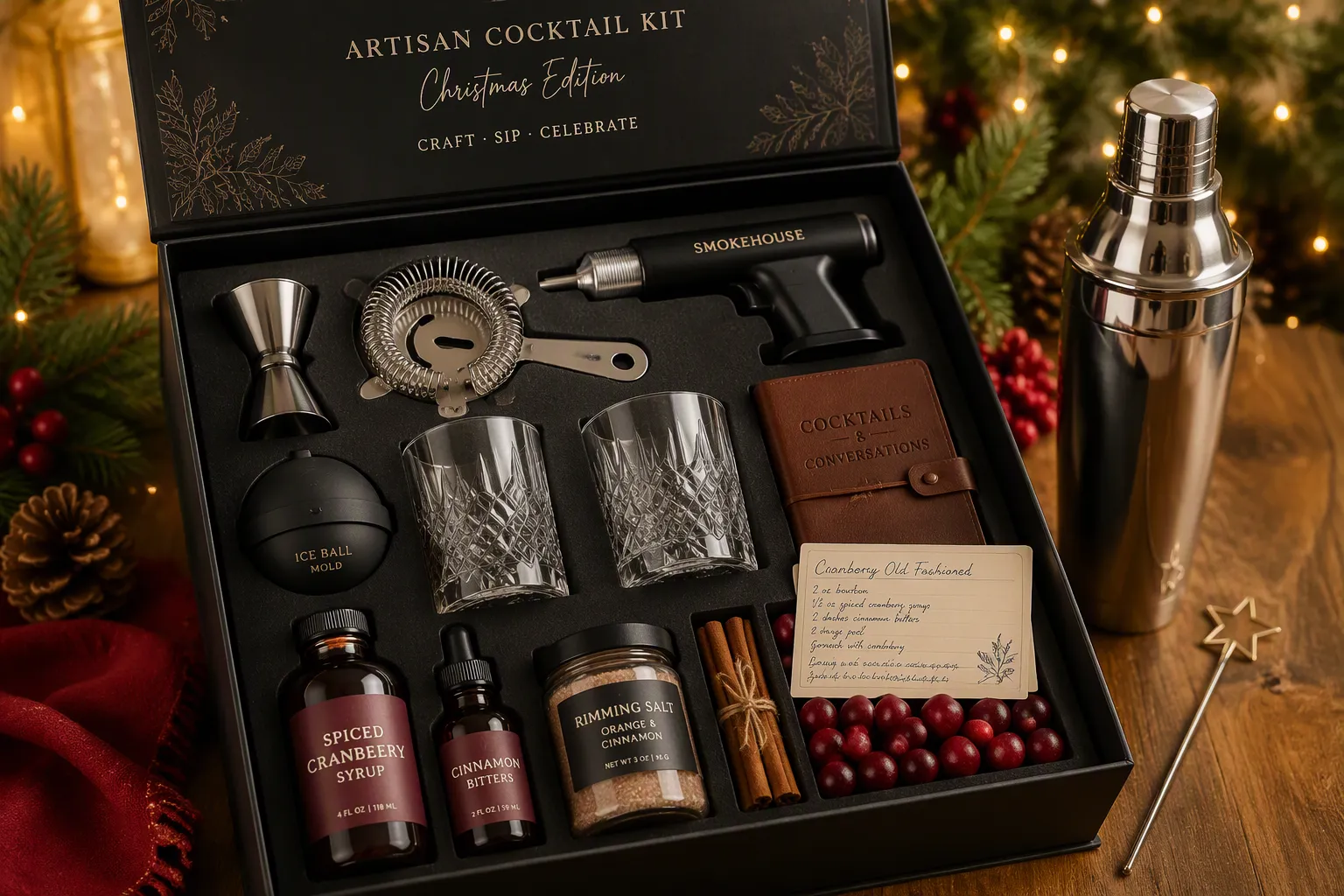 What Makes a Christmas Cocktail Kit Gift-Worthy