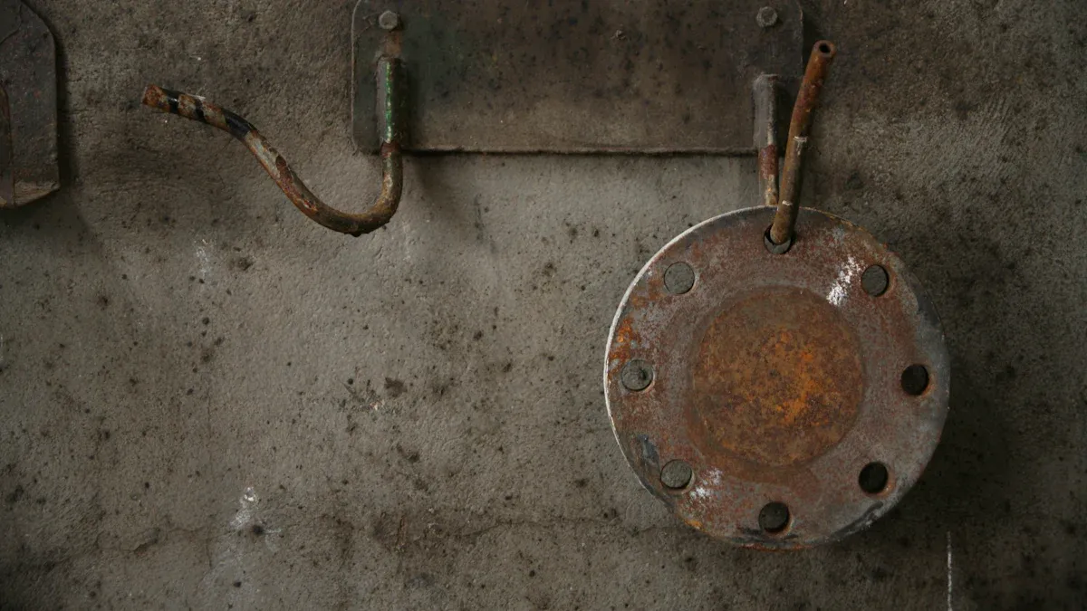 Flange installation