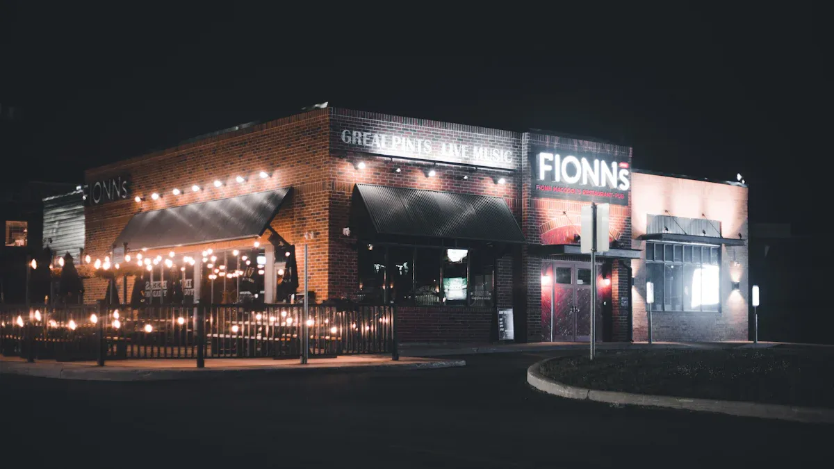 Choosing the Right Exterior Commercial Light Fixtures for Your Business Type