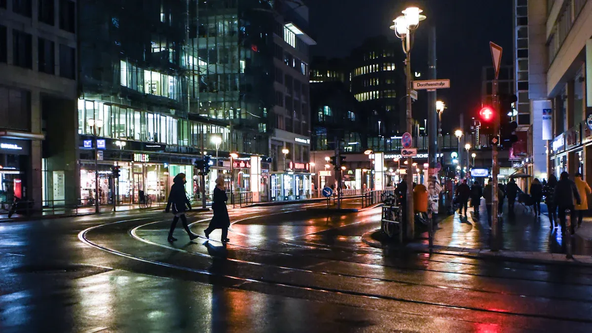 Safety and Visibility with Decorative Street Lights