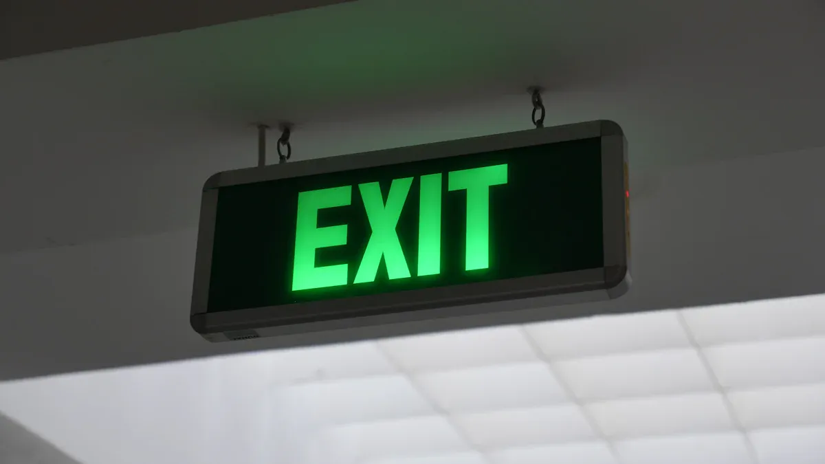 Exit Sign LED Lights: Regulations, Installation Tips, and Maintenance Guide