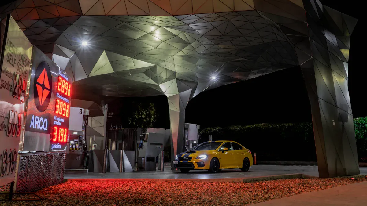 Maintain Lighting Canopy