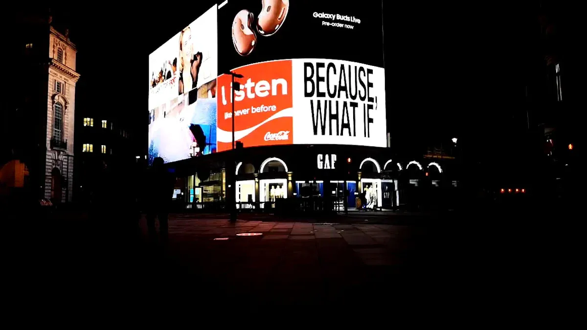 How LED Signs Outshine Other Outdoor Advertising Options