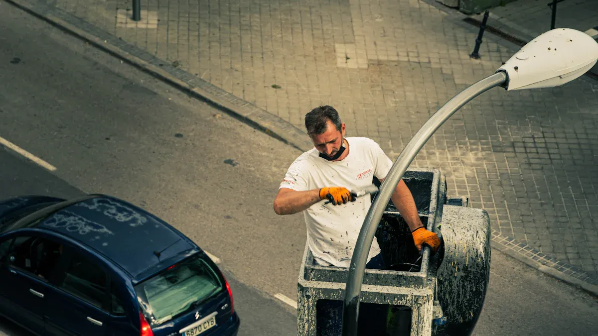 Street Light Maintenance Steps