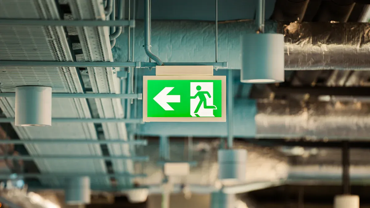 Emergency Lighting Placement