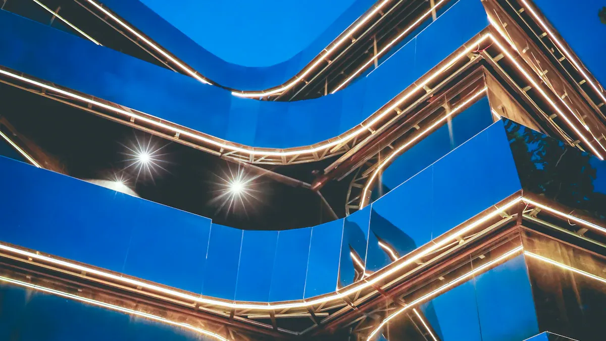 10 Ways Commercial LED Lights Transform Outdoor Business Spaces: Efficiency and Design Benefits