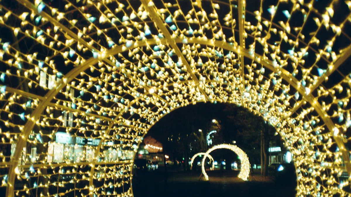 Outdoor Twinkle Lights for Ambiance